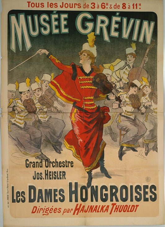 Musee Grevin - vintage wall art poster