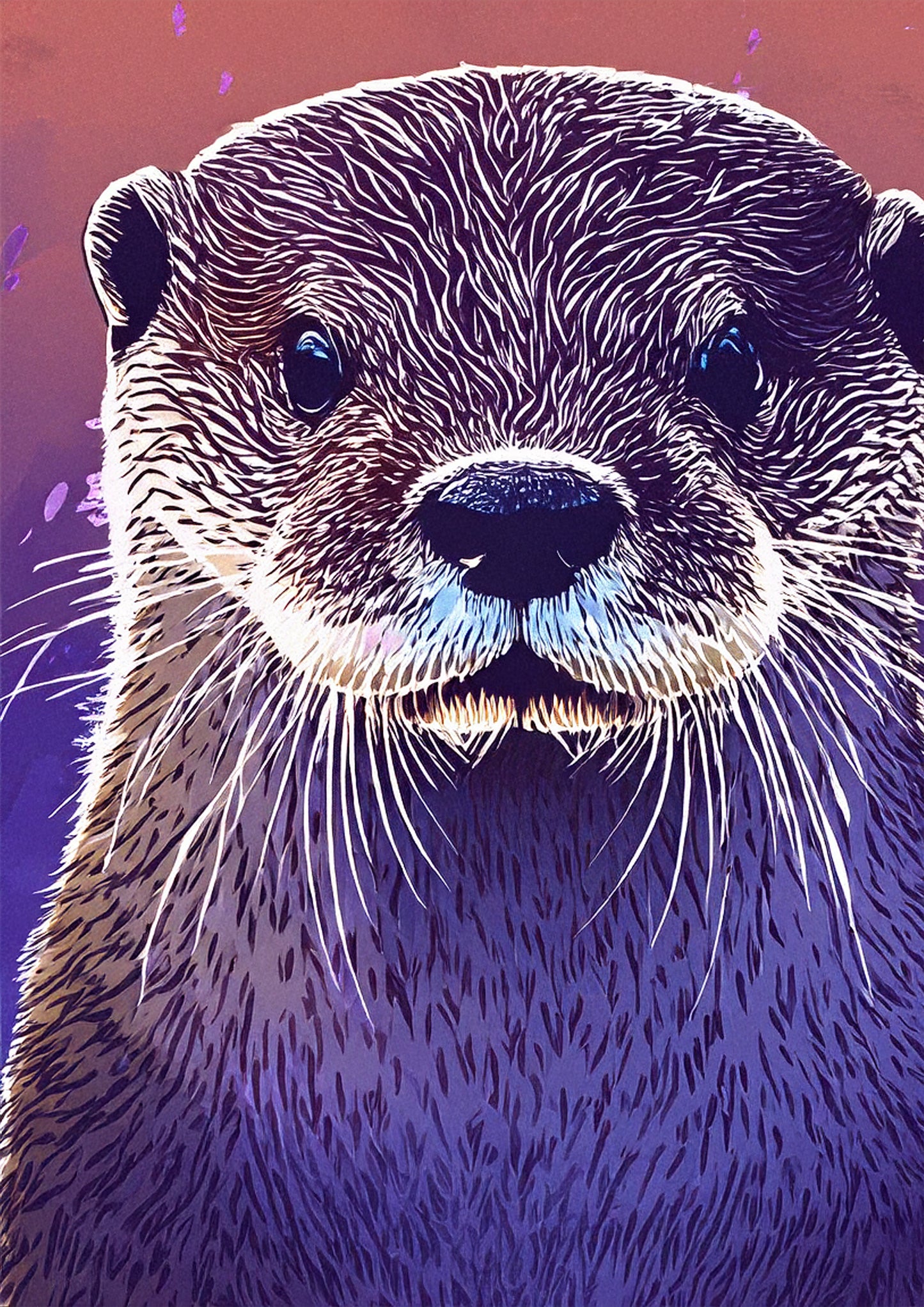 Otter - Animal Wall Art