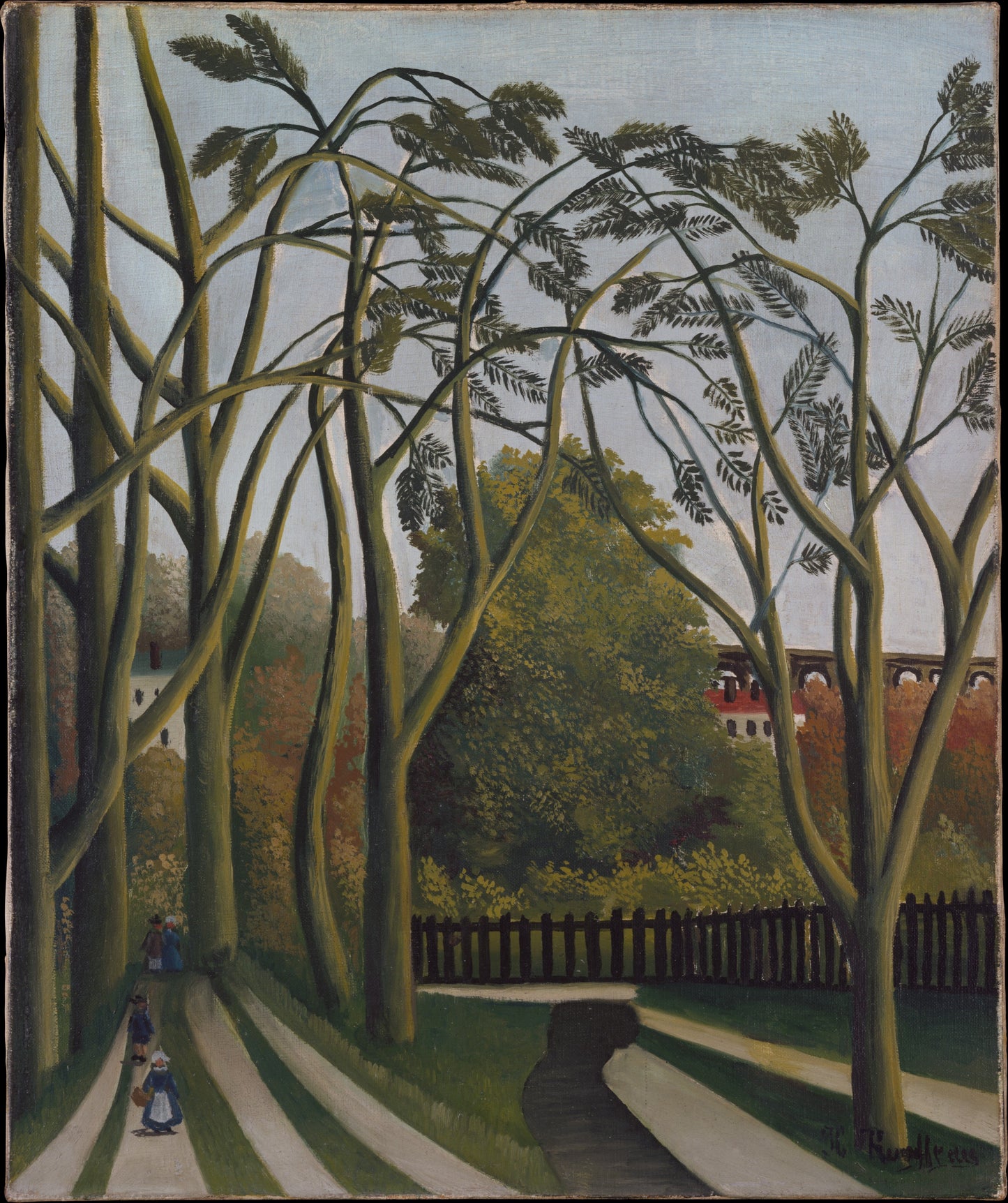 The Banks of the Bièvre near Bicêtre, 1908, Henri Rousseau