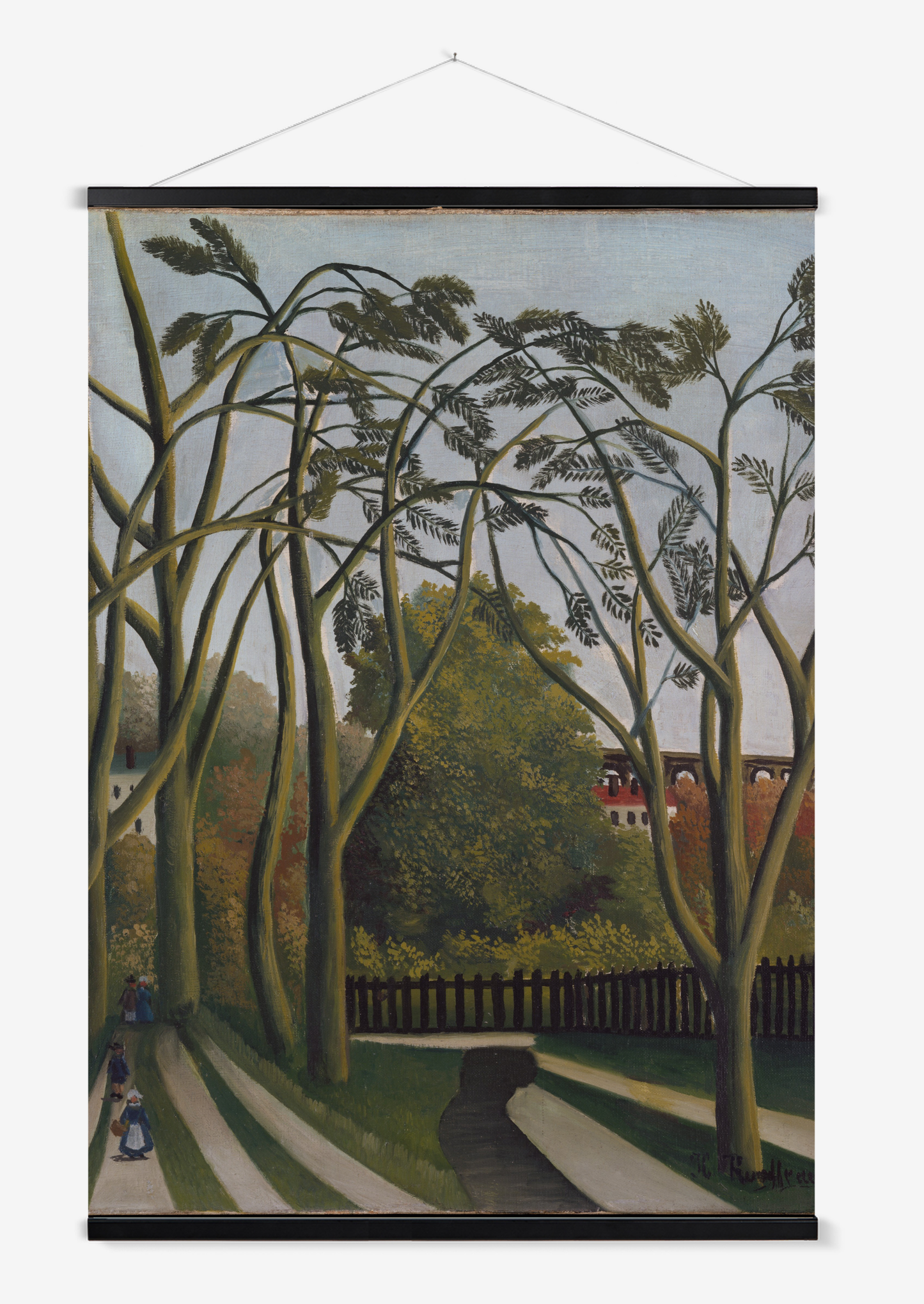 The Banks of the Bièvre near Bicêtre, 1908, Henri Rousseau