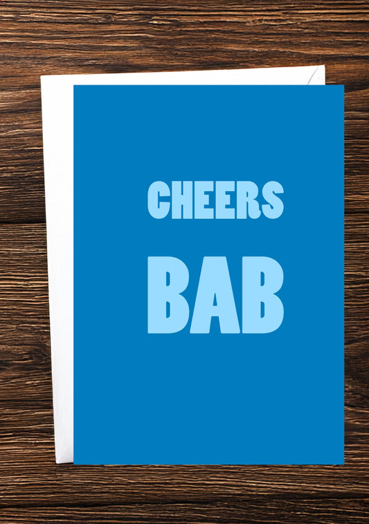 Card for a Birmingham or Black Country colleague or friend | Good Luck Card | Happy birthday | Thank you