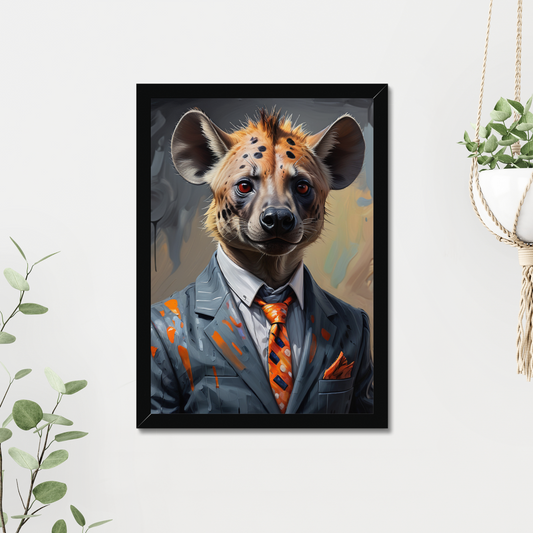 'Hyena' - Animal Wall Art